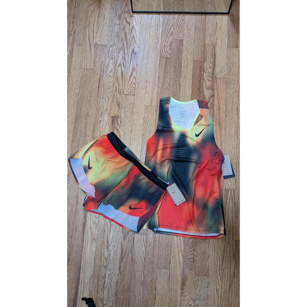 Nike AeroSwift Elite Entry ADV Running Singlet & Shorts Set HJ3380-736 Sz. M - Picture 5 of 16